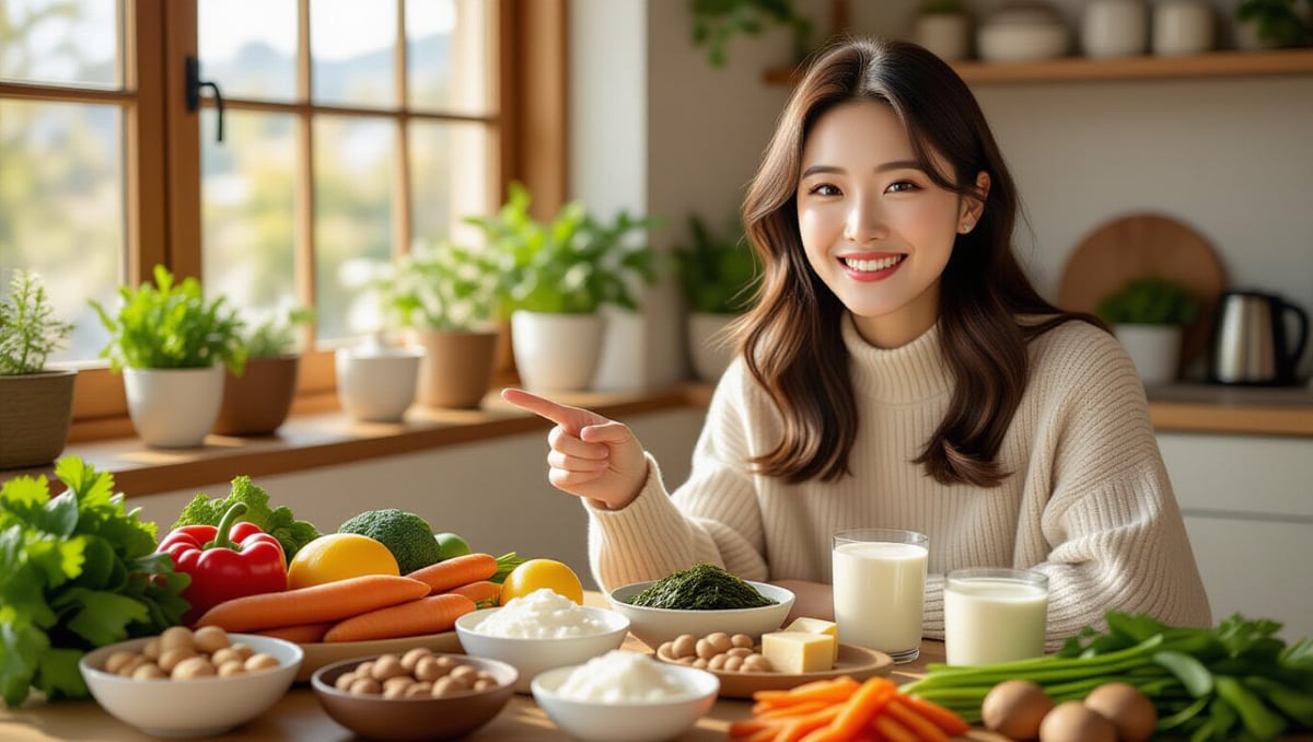 칼슘 마그네슘 황금 비율: 섭취법, 효능, 부작용까지 완벽 가이드 5 🥦 칼슘과 마그네슘, 어떤 식품에 많을까요?