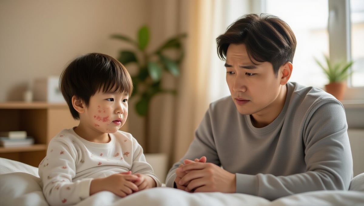 👶🏻🧑🏻‍🦰 성인과 유아, 수두 증상 차이점