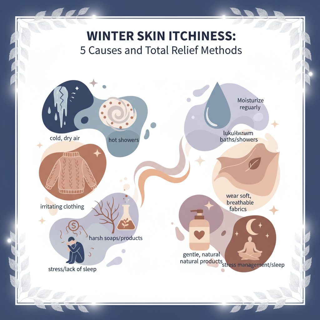 겨울철 피부 가려움증 원인 5가지와 효과적인 증상 완화 방법 총정리