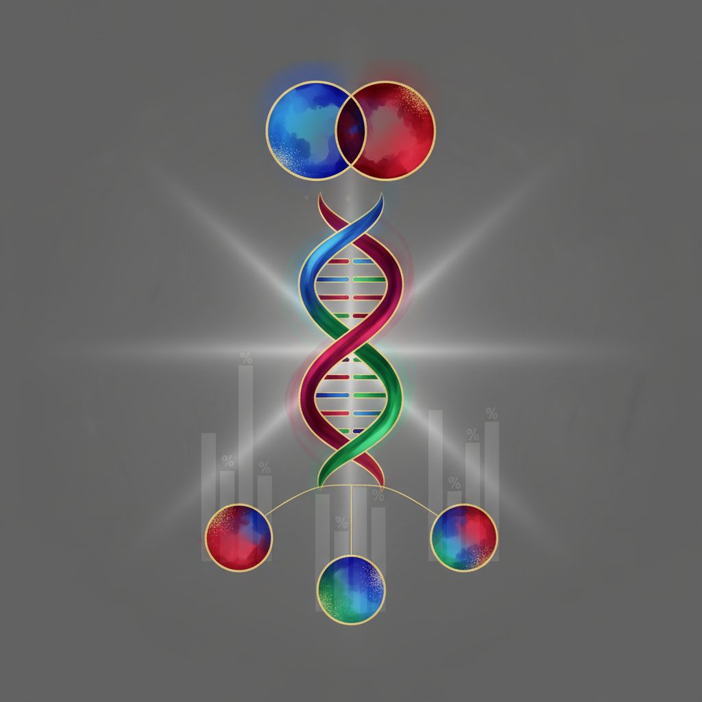 혈액형 유전법칙 부모 혈액형별 자녀 혈액형 확률 총정리