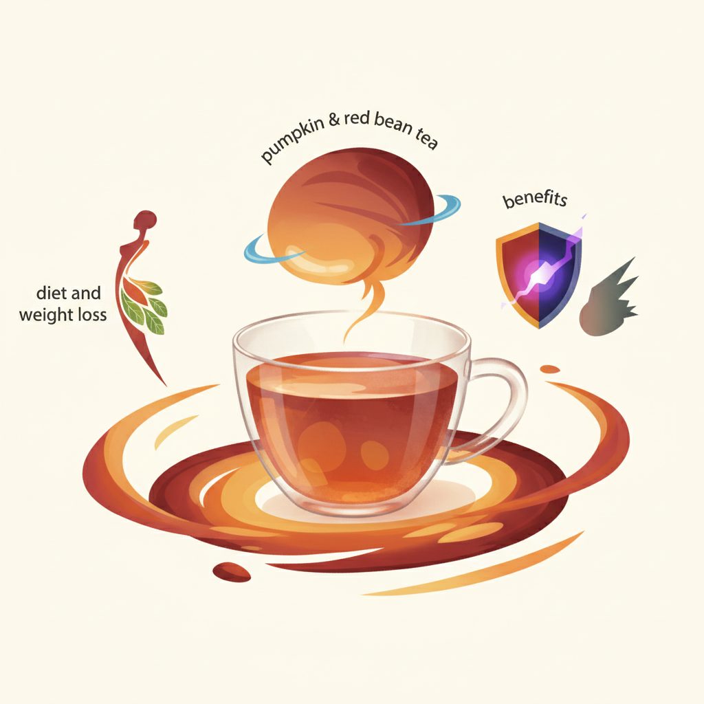 호박팥차 효능 부작용 및 다이어트 붓기 제거 효과 총정리