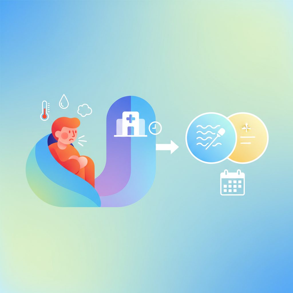 2026년 B형 독감 증상과 병원 방문 및 검사 시기 총정리