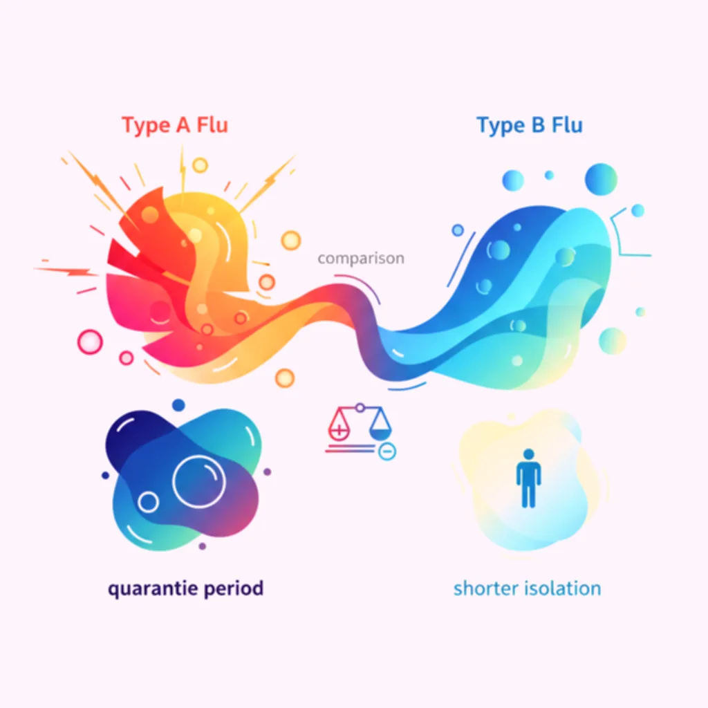 A형 독감 B형 독감 차이 증상 전염력 격리기간 완벽 비교 총정리