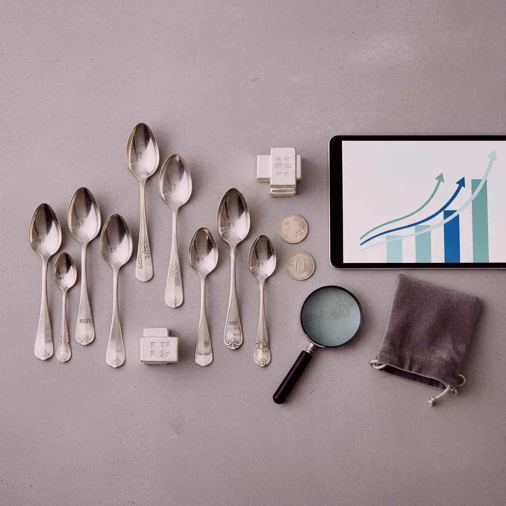 은수저 시세 변동 정리 및 함량별 매입 가격 확인하는 법