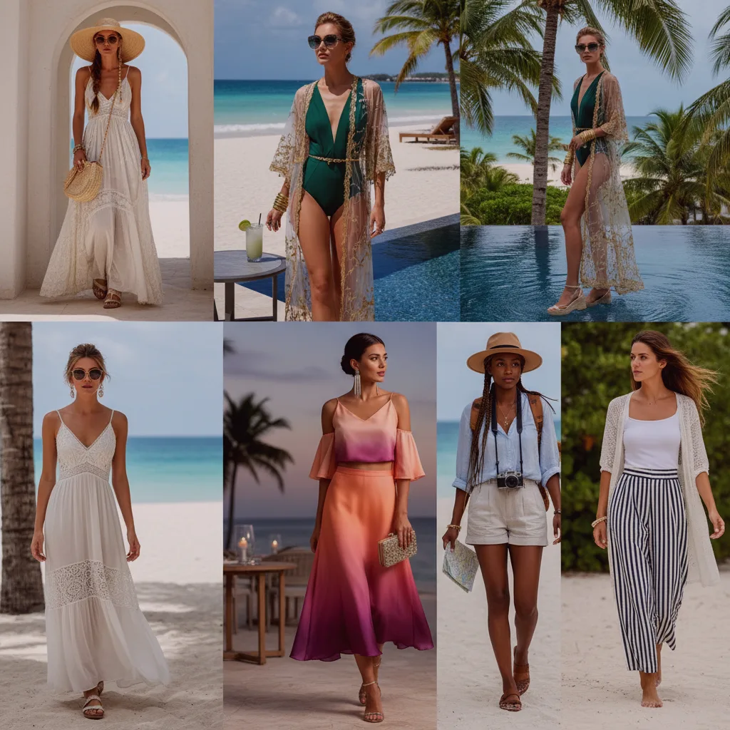 여가수 신혼여행룩 따라하기 좋은 세련된 휴양지 코디 추천 5가지 1 여가수 신혼여행룩 따라하기 좋은 세련된 휴양지 코디 추천 5가지