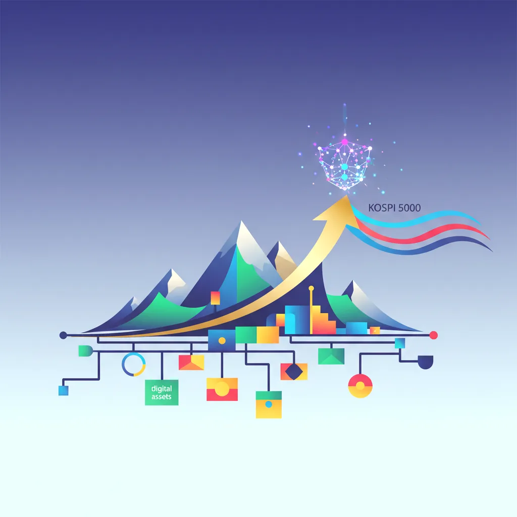 디지털자산 관련주 코스피5000 특별위원회 수혜주 및 전망 총정리