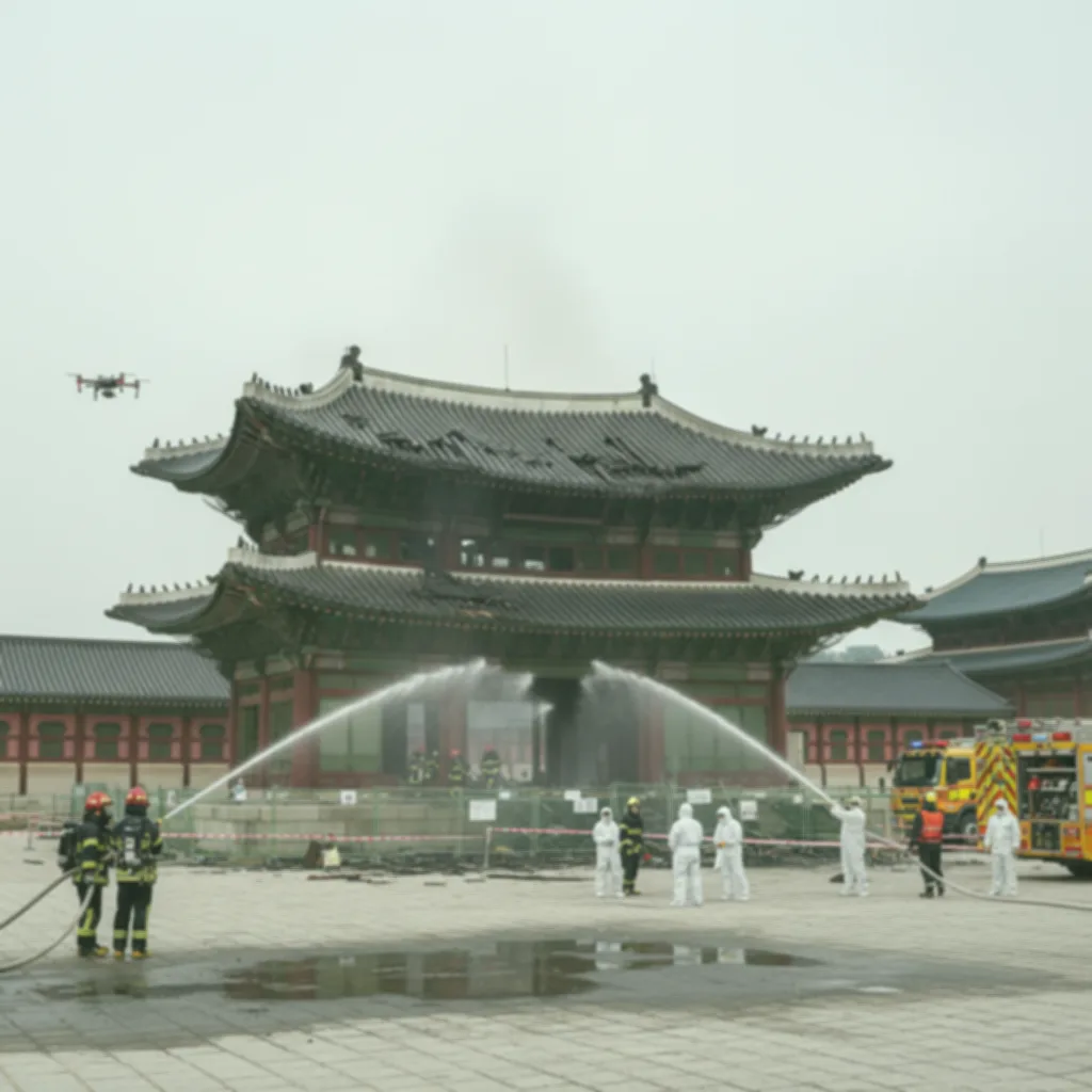 경복궁 국립고궁박물관 화재 사건 원인과 실시간 피해 상황 총정리