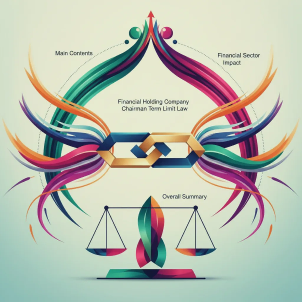 금융지주 회장 연임 제한법 주요 내용과 금융권 영향 총정리