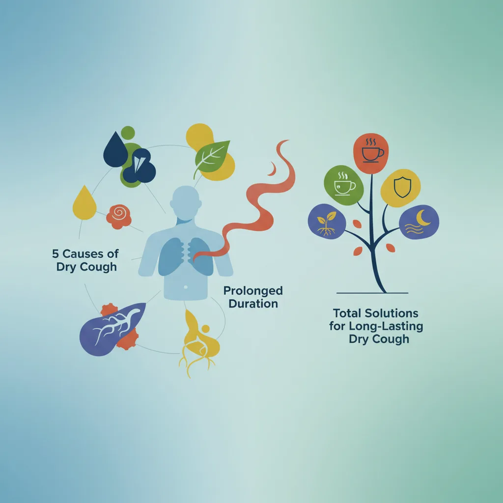 마른 기침 원인 5가지와 오래 지속될 때 대처법 총정리