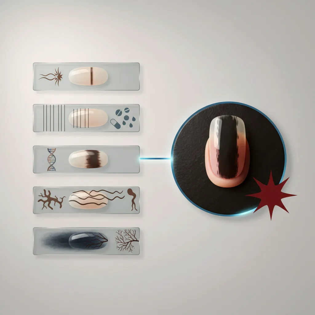 손톱검은세로줄 생기는 원인 5가지와 흑색종 구별 방법 총정리