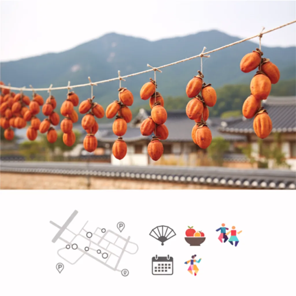 상주곶감축제 일정 장소 주차 정보와 즐길거리 완벽 정리