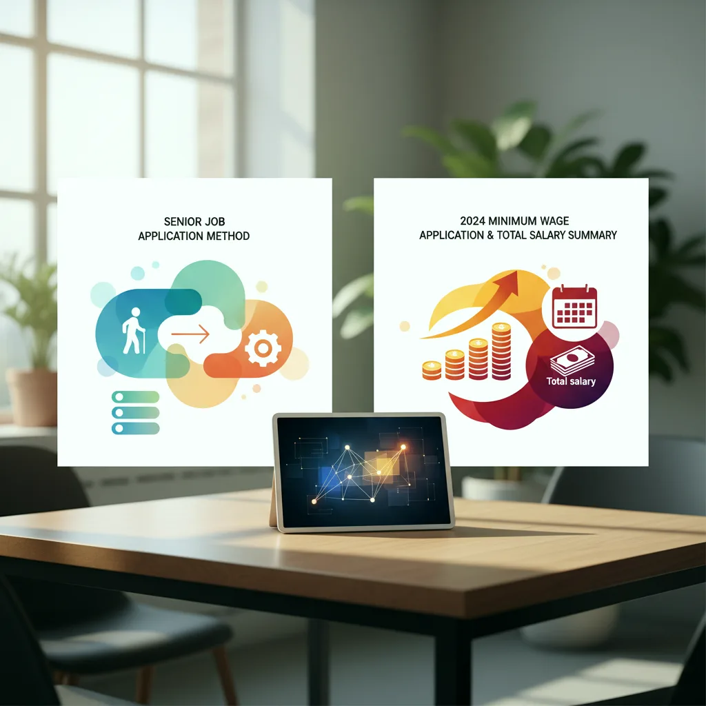 노인일자리 신청 방법과 2024년 최저임금 적용 급여 총정리