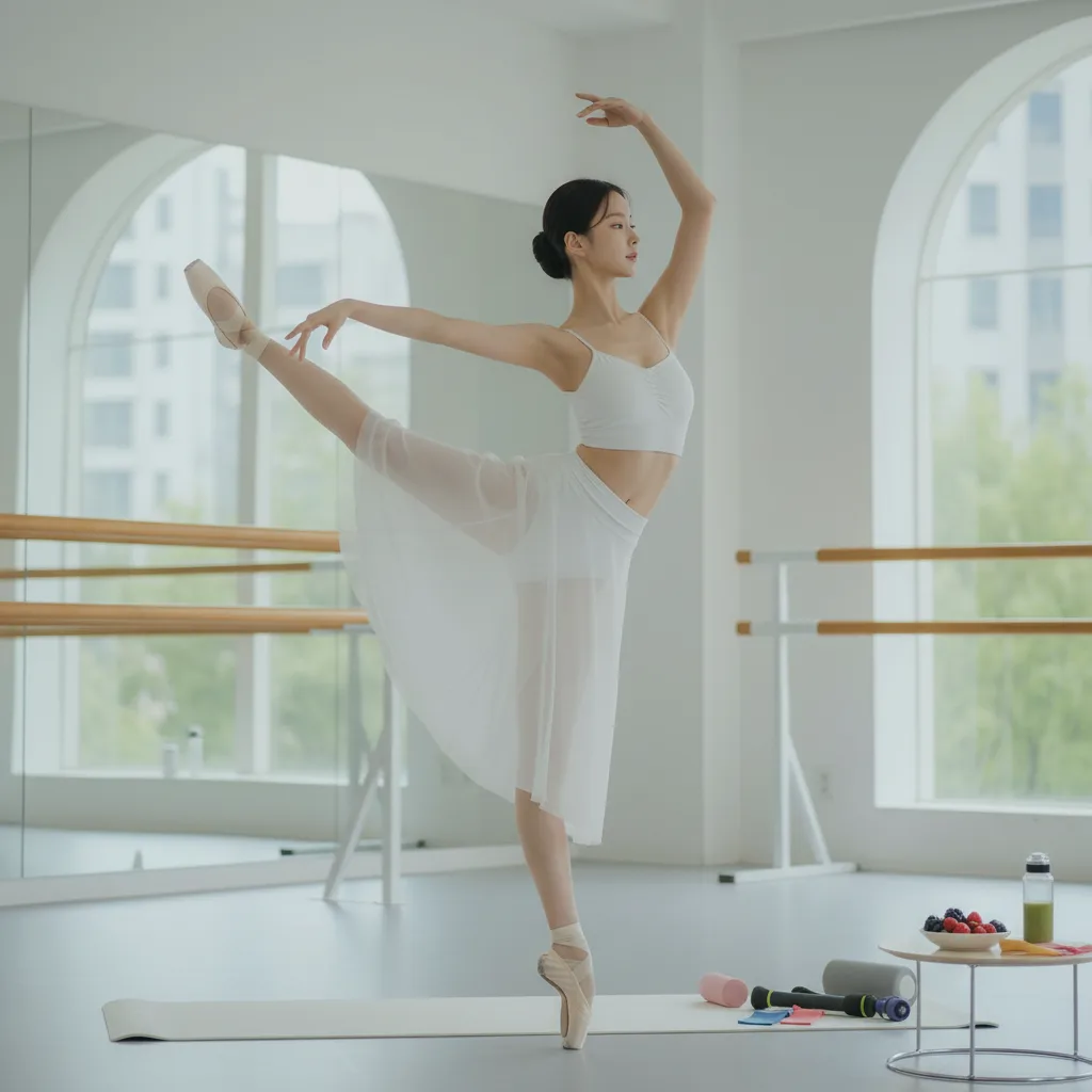 손나은 발레복 패션 정보와 22인치 허리 관리 방법 추천