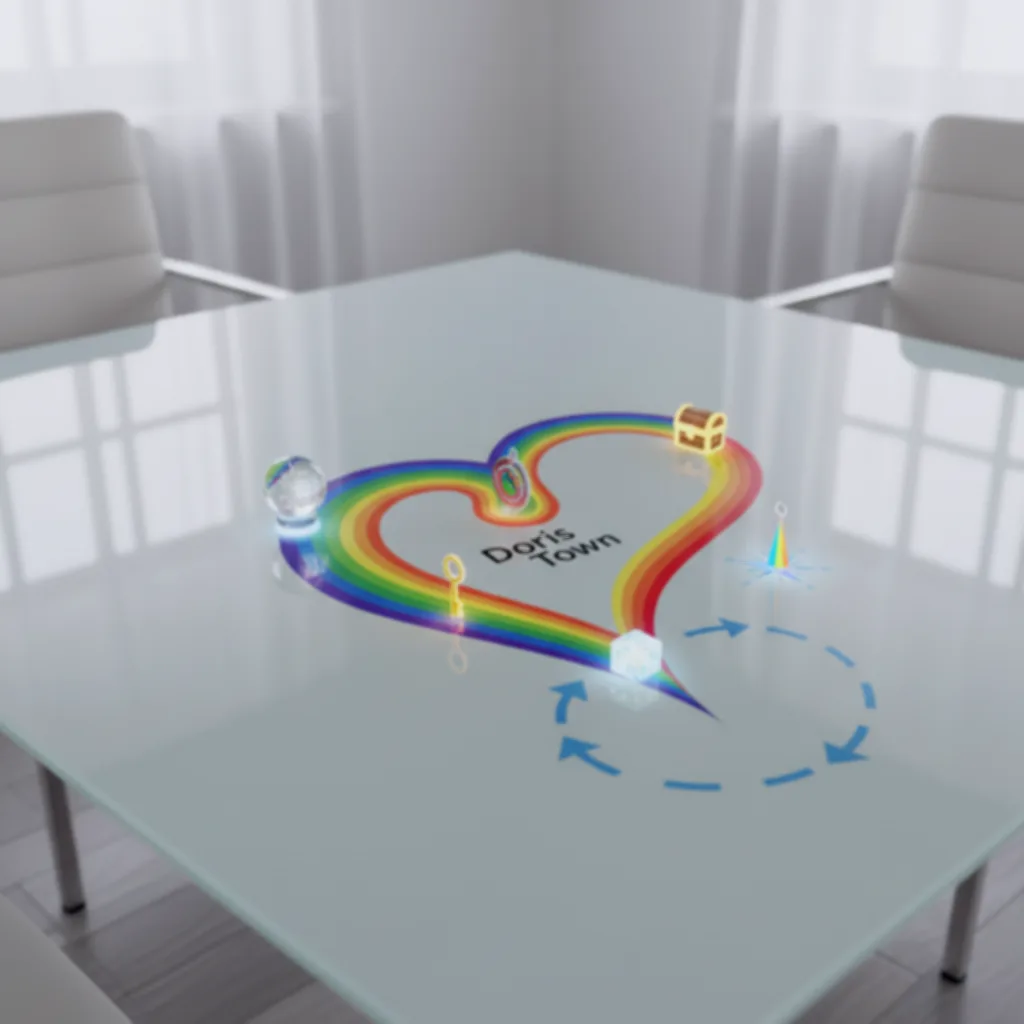 두근두근타운 무지개 도리스 위치와 아이템 찾는 법 총정리