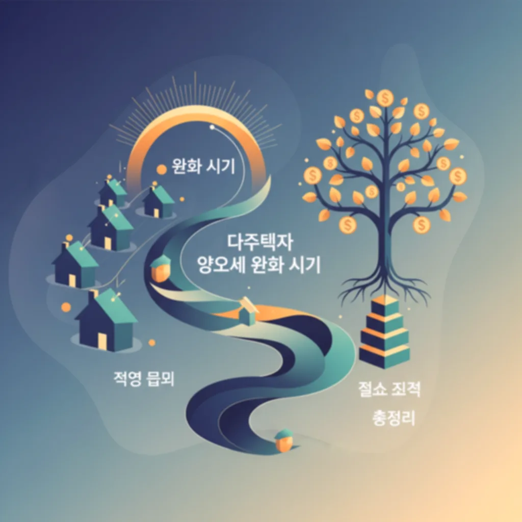 다주택자 양도세 중과 완화 시기 적용 범위와 절세 전략 총정리