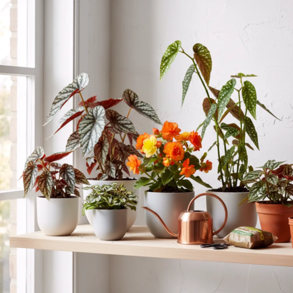 부고니아 키우는 방법과 종류 및 실내 관리 팁 총정리