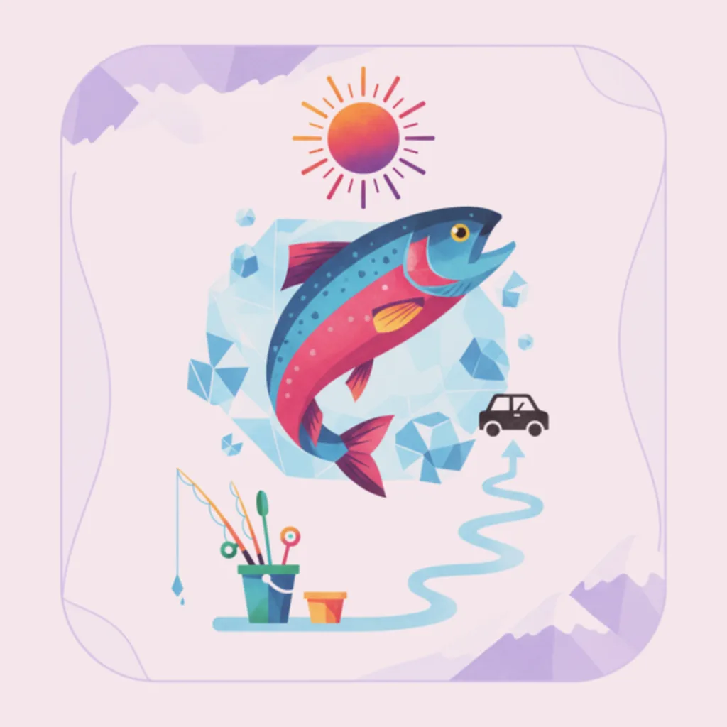 평창송어축제 일정 및 얼음낚시 준비물 주차 팁 총정리