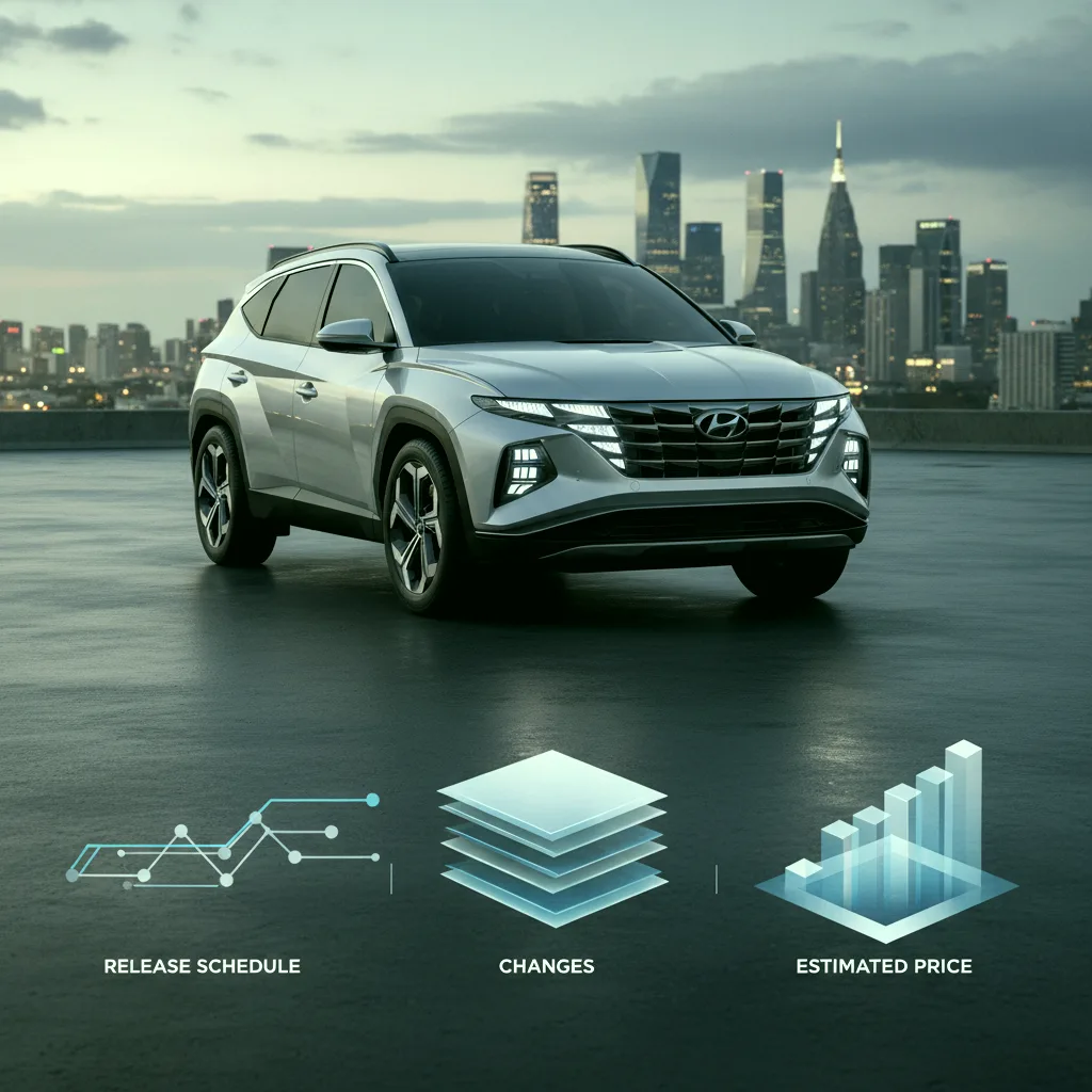 투싼 풀체인지 출시 일정 및 달라진 점과 예상 가격 총정리