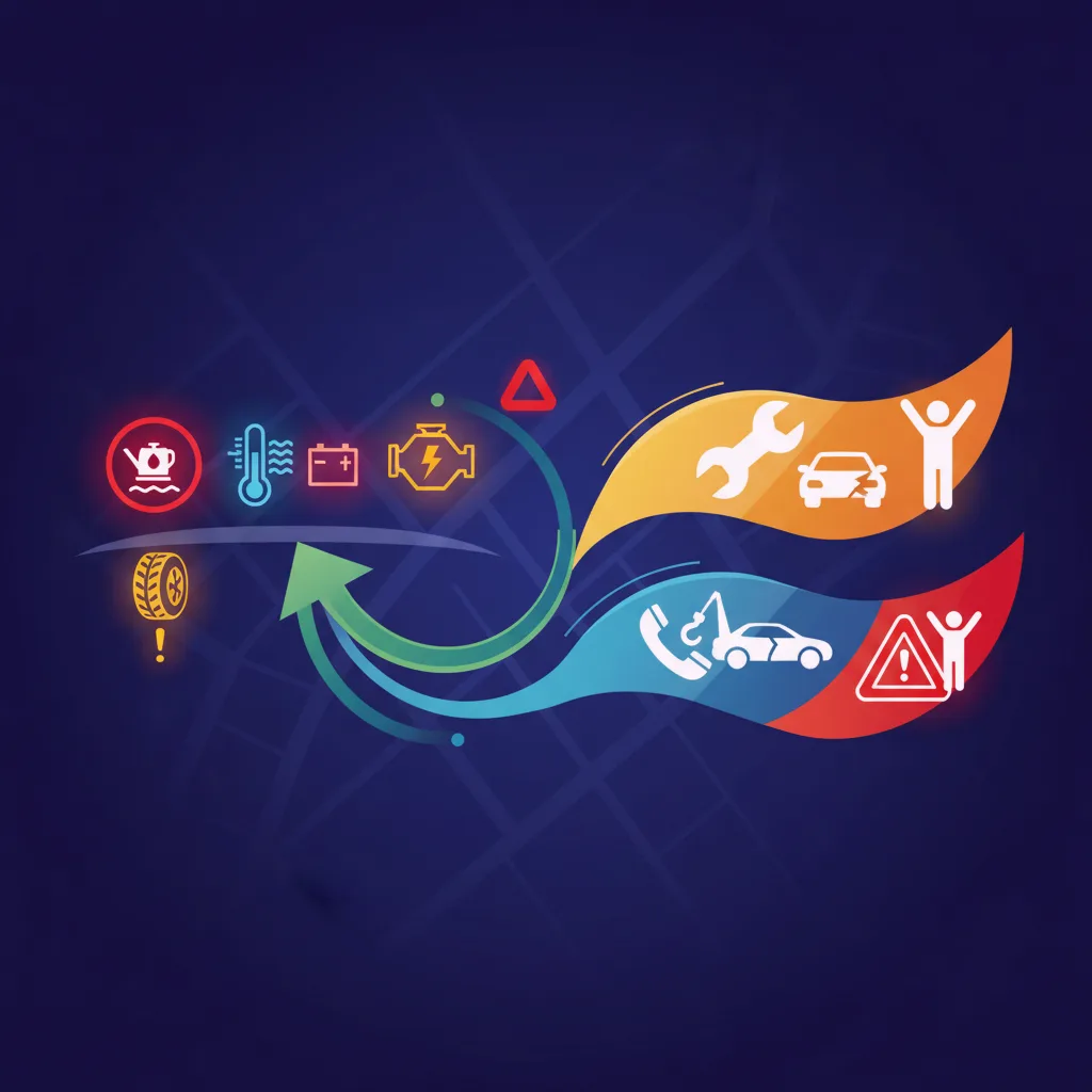 자동차 경고등 종류별 의미와 긴급 상황별 대처법 총정리