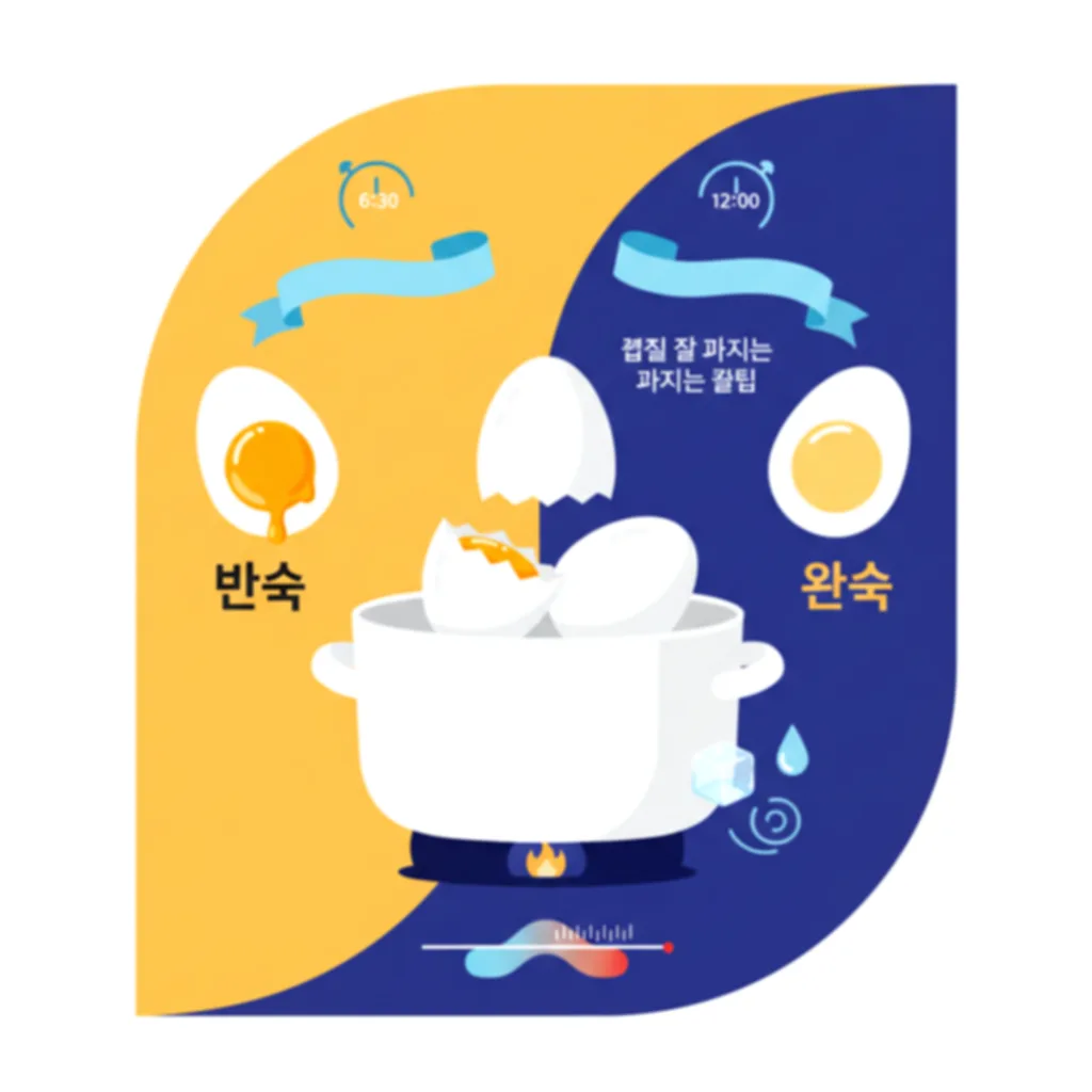 계란 삶는법 반숙 완숙 시간 조절과 껍질 잘 까지는 꿀팁 4 계란 삶는법 반숙 완숙 시간 조절과 껍질 잘 까지는 꿀팁