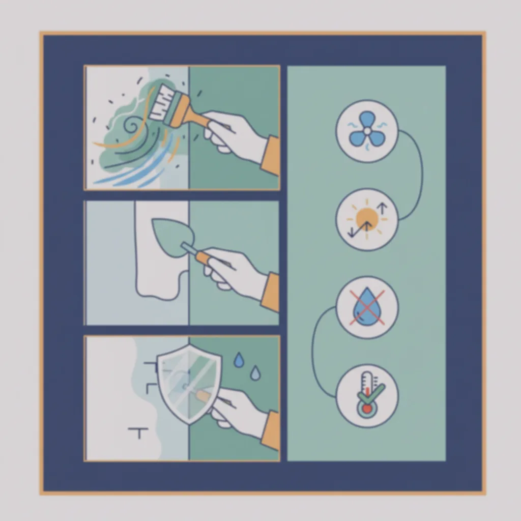 벽지 곰팡이 제거 셀프 시공 방법과 재발 방지 체크리스트