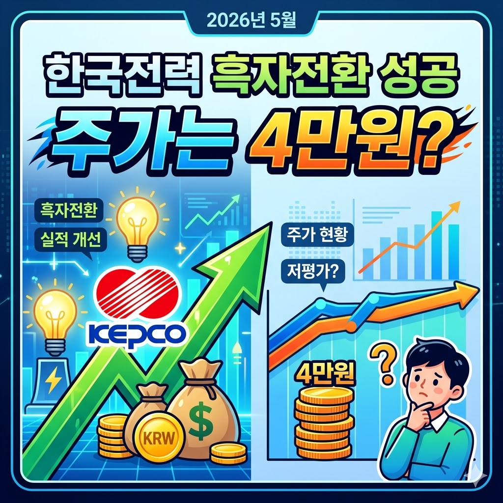 한국전력 주가