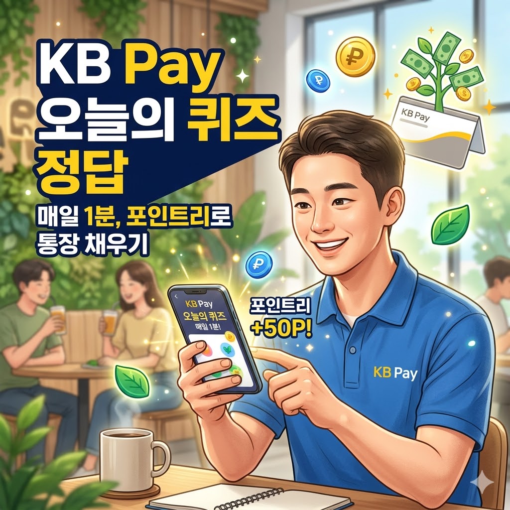 KB Pay 오늘의 퀴즈 정답 썸네일 5월 27일