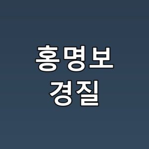 홍명보 경질 이런 조건이 맞아야 현실화되더라고요